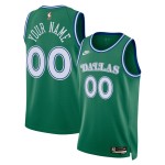 Maillot NBA Dallas Mavericks Personnalisable Nike 2025-26 Classic Edition Vert Swingman - Homme